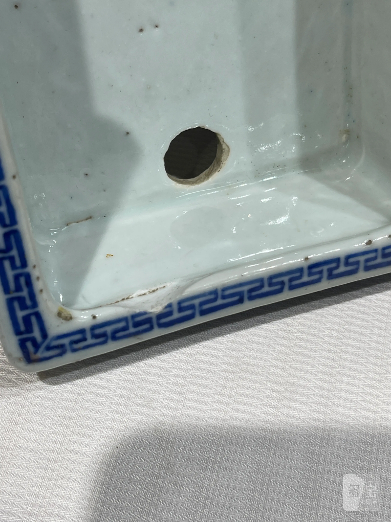 清代 青花瓷器一组七件 - 图24